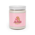 Stamped By Beauty Soy Candle — Pink Monogram Label
