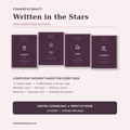 Libra – Written in the Stars Pink Signature Birthday Gift Kit